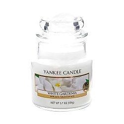 Vonná svíčka Yankee Candle Bílá Gardénie, doba hoření 25 - 40 hodin