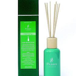 Vonný difuzér s vůní zelených citrusů a citronové trávy Parks Candles London  Aromatherapy Harmony, 250 ml