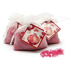 Vonný sáček z organzy s vůní granátového jablka Boles d'olor