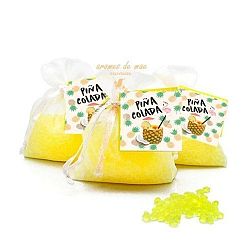 Vonný sáček z organzy s vůní Piňa Colada Boles d'olor Frutos