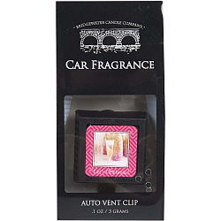 Vůně do auta Bridgewater Candle, vůně květin, vanilky, rumu a santalu