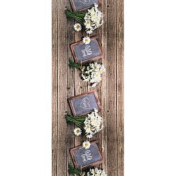 Vysoce odolný koberec Webtappeti Lavagna, 58 x 115 cm