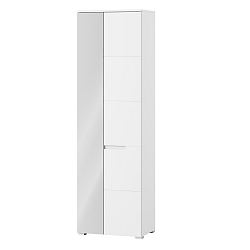 Vysoká dvoudveřová skříňka se zrcadlem Szynaka Meble Original