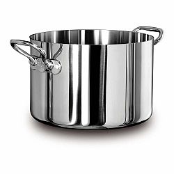 Vysoký kastrol ve stříbrné barvě Pentole Agnelli 1907, ø 24 cm