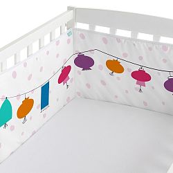 Výstelka do postýlky Moshi Moshi Cherry Blossom, 210 x 40 cm