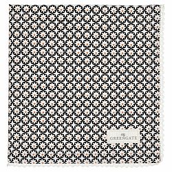 Vzorovaný bavlněný ubrousek s krajkou Green Gate Lara, 40 x 40 cm