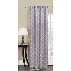 Vzorovaný závěs z mikrovlákna DecoKing Rhombuses, 140 x 245 cm