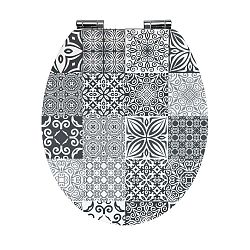 WC sedátko z dřevovláknité desky Wenko Portugal, 44 x 37,5 cm