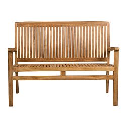 Zahradní lavice s opěrkou z teakového dřeva Santiago Pons