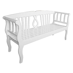 Zahradní lavice z eukalyptového dřeva ADDU Arcadia