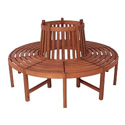 Zahradní lavice z eukalyptového dřeva ADDU Fontana