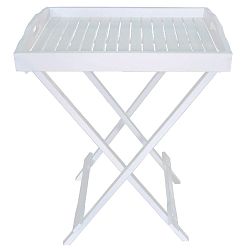 Zahradní odkládací stolek z eukalyptového dřeva ADDU Milton