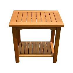 Zahradní odkládací stolek z eukalyptového dřeva ADDU Santa Cruz