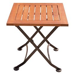 Zahradní odkládací stolek z eukalyptového dřeva ADDU Vienna