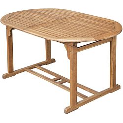 Zahradní rozkládací stůl z akáciového dřeva Fieldmann, 150 x 90 cm