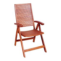 Zahradní skládací křeslo z eukalyptového dřeva ADDU Oregon