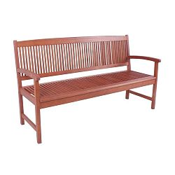 Zahradní trojmístná lavice z eukalyptového dřeva ADDU Stockholm