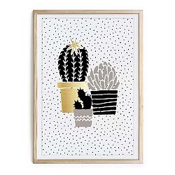 Zarámovaný plakát Really Nice Things Cactus Family, 40 x 60 cm