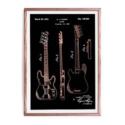Zarámovaný plakát Really Nice Things Fender Guitar, 40 x 60 cm