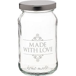 Zavařovací sklenice Kitchen Craft Made with Love, 454 ml