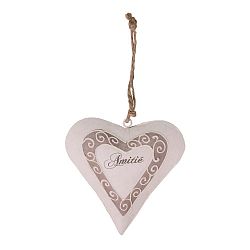 Závěsná dekorace srdce Antic Line Arabesque Amitie