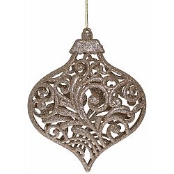 Závěsná dekorace v béžovozlatém odstínu Ewax Encaje