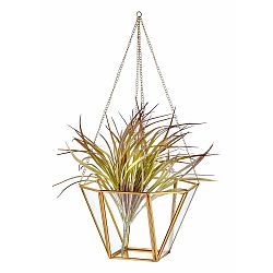 Závěsná skleněná dekorace The Mia Glamour, 20 x 13 cm