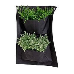 Závěsný textilní květináč ADDU Planting, 41 x 58 cm