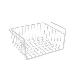 Závěsný úložný koš na poličku Metaltex, šířka 30 cm