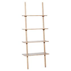 Žebřík s policemi z dubového dřeva Hübsch Oak Display Ladder