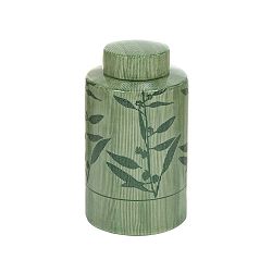 Zelená kameninová váza Santiago Pons Florist, výška 20 cm