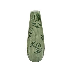 Zelená kameninová váza Santiago Pons Florist, výška 41 cm