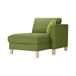 Zelená lenoška se světle zeleným polštářem Stella Cadente Maison Maison Canoa, pravá strana