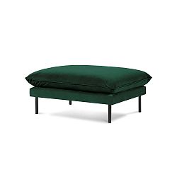 Zelená podnožka Cosmopolitan Design Vienna, 100 x 80 cm