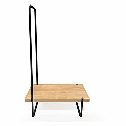 Zelená/přírodní předsíňová sestava v dekoru dubu Ben – Woodman