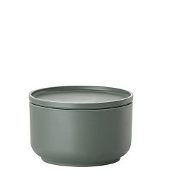 Zelená servírovací miska s víkem Zone Peili, 500 ml