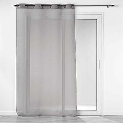 Zelená voálová záclona 140x240 cm Casual – douceur d'intérieur