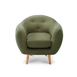 Zelené křeslo Scandi by Stella Cadente Maison Constellation