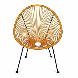 Zelené zahradní křeslo z umělého ratanu Bonami Selection Avocado