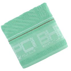 Zelený ručník Beverly Hills Polo Club Logan, 50 x 100 cm