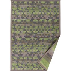 Zelený vzorovaný oboustranný koberec Narma Luke, 70  x  140 cm