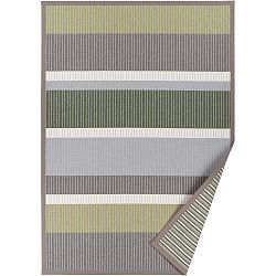 Zelený vzorovaný oboustranný koberec Narma Märdi, 160  x  230 cm