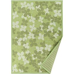Zelený vzorovaný oboustranný koberec Narma Nurme, 70  x  140 cm