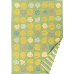 Zelený vzorovaný oboustranný koberec Narma Veere, 160  x  230 cm