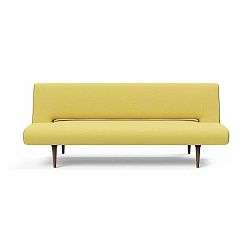 Žlutá rozkládací pohovka Innovation Unfurl Soft Mustard Flower