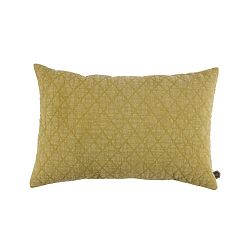 Žlutý bavlněný polštář De Eekhoorn Guides, 40 x 60 cm