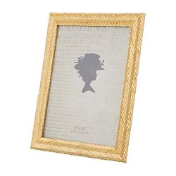 Žlutý fotorámeček v pryskyřicovém rámu Mauro Ferretti Stick Glam, 25,3 x 30,5 cm