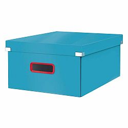 Žlutý kartonový úložný box s víkem 48x37x20 cm Click&Store – Leitz