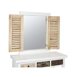 Zrcadlo s konzolovým stolkem z dřeva mindi Santiago Pons Rabat