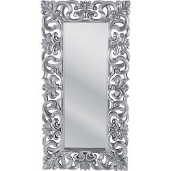 Zrcadlo ve stříbrné barvě Kare Design Baroque, výška 180 cm